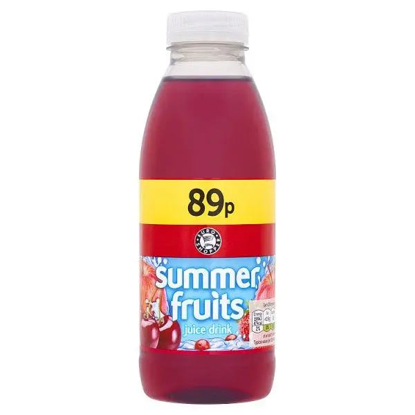 Euro Shopper Summer Fruits Juice Drink 500ml (Case of 12) - Honesty Sales Hauptbild