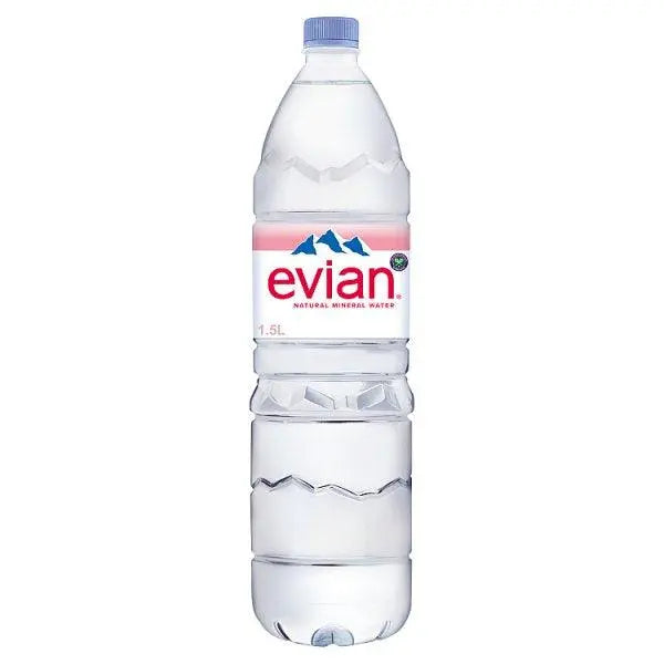 Evian Still Natural Mineral Water 1.5L (Case of 8) - Honesty Sales Hauptbild