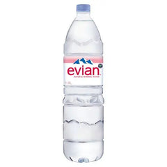 Evian Still Natural Mineral Water 1.5L (Case of 8) - Honesty Sales U.K