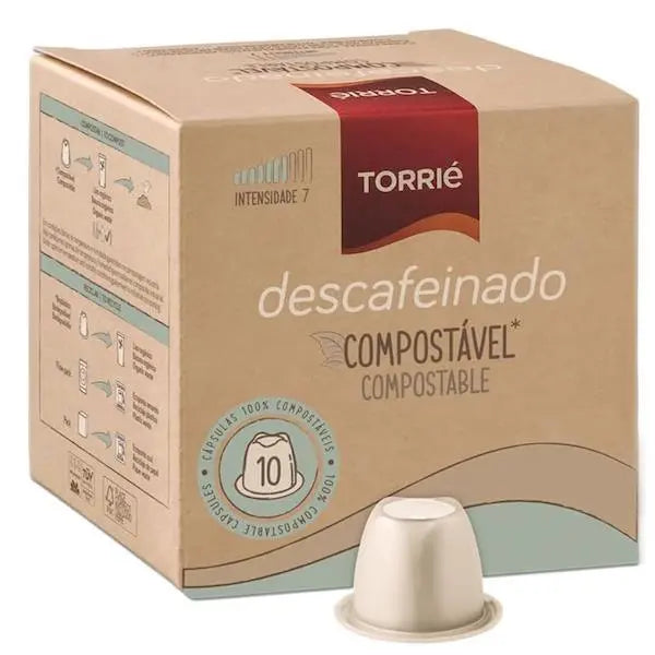 Expresso Decaf Compostable Coffee - Nespresso Compatible 10 Capsules - Honesty Sales U.K Main image