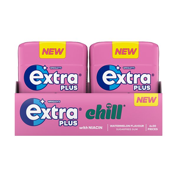 Extra Spearmint Sugar Free Chewing Gum 10 Pieces x 30