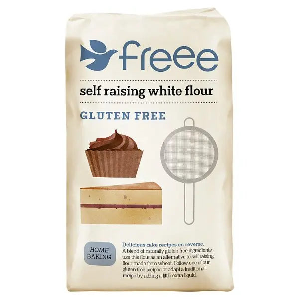FREEE Gluten Free Self Raising White Flour 1kg FREEE