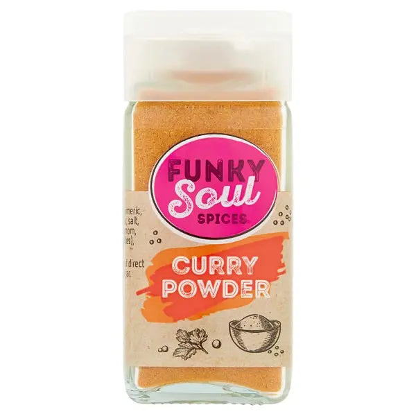 FUNKY Soul SPICES Curry Powder 38g (Case of 6)  Honesty Sales U.K Main image