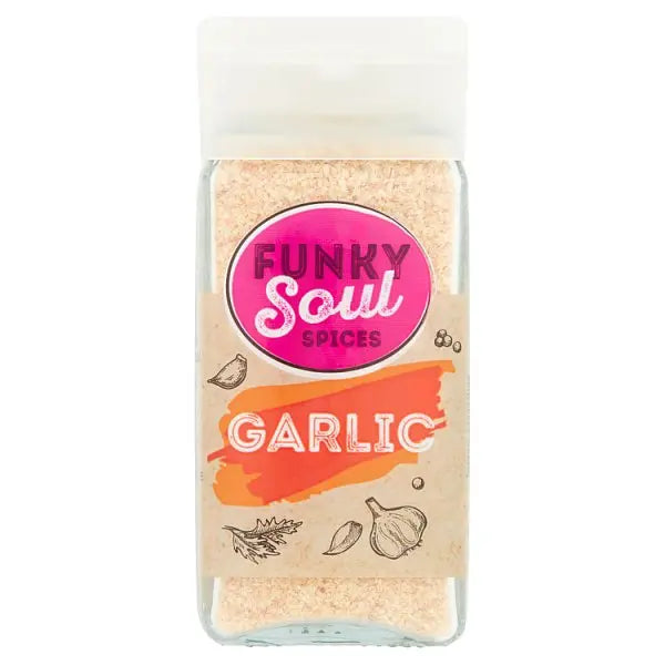 FUNKY Soul SPICES Garlic 52g (Case of 6)  Honesty Sales U.K Main image