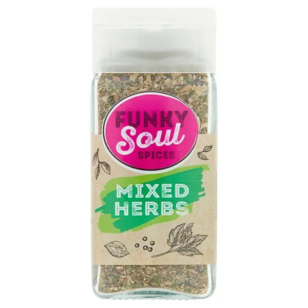 FUNKY Soul SPICES Mixed Herbs 15g 9Case of 6)  Honesty Sales U.K Main image
