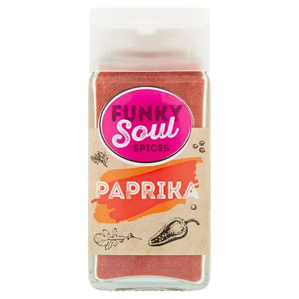FUNKY Soul SPICES Paprika 39g (Case of 6)  Honesty Sales U.K Main image