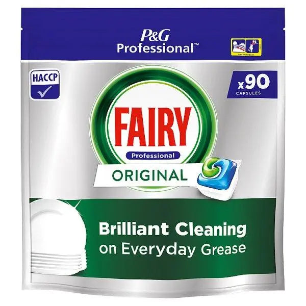 Fairy Professional Original Dishwasher Tablets, 90 washes - Honesty Sales U.K