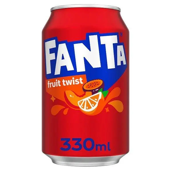 Fanta Fruit Twist 24 x 330ml - Honesty Sales