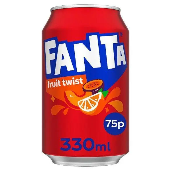 Fanta Fruit Twist 330ml (Case of 24) - Honesty Sales