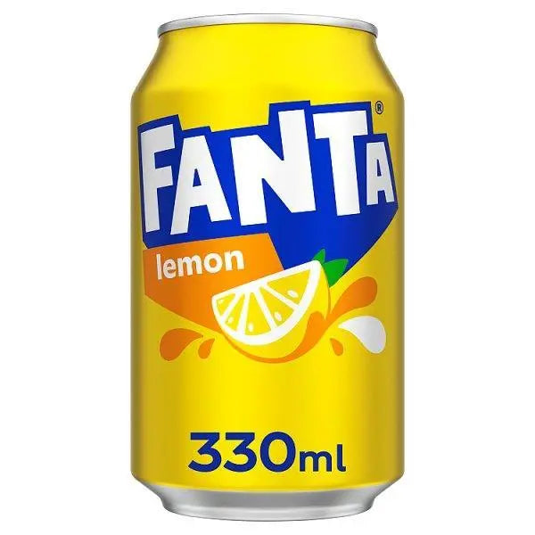 Fanta Lemon 24 x 330ml - Honesty Sales