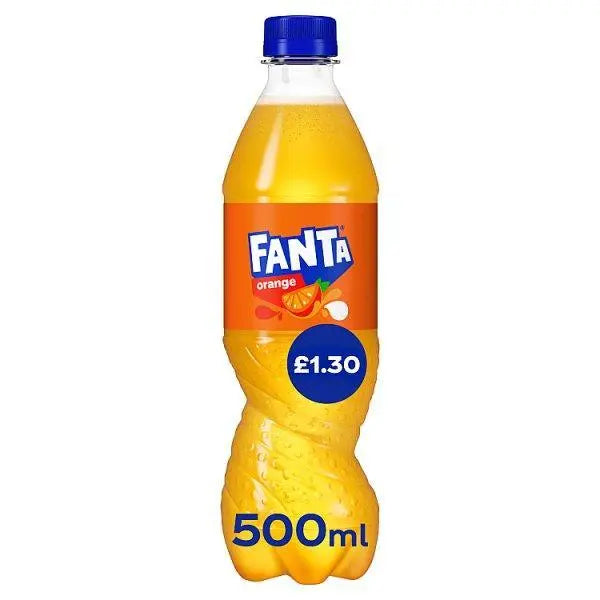 Fanta Orange 12 x 500ml (Case of 12) - Honesty Sales U.K