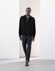 Faux Suede Harrington Jacket - Honesty Sales