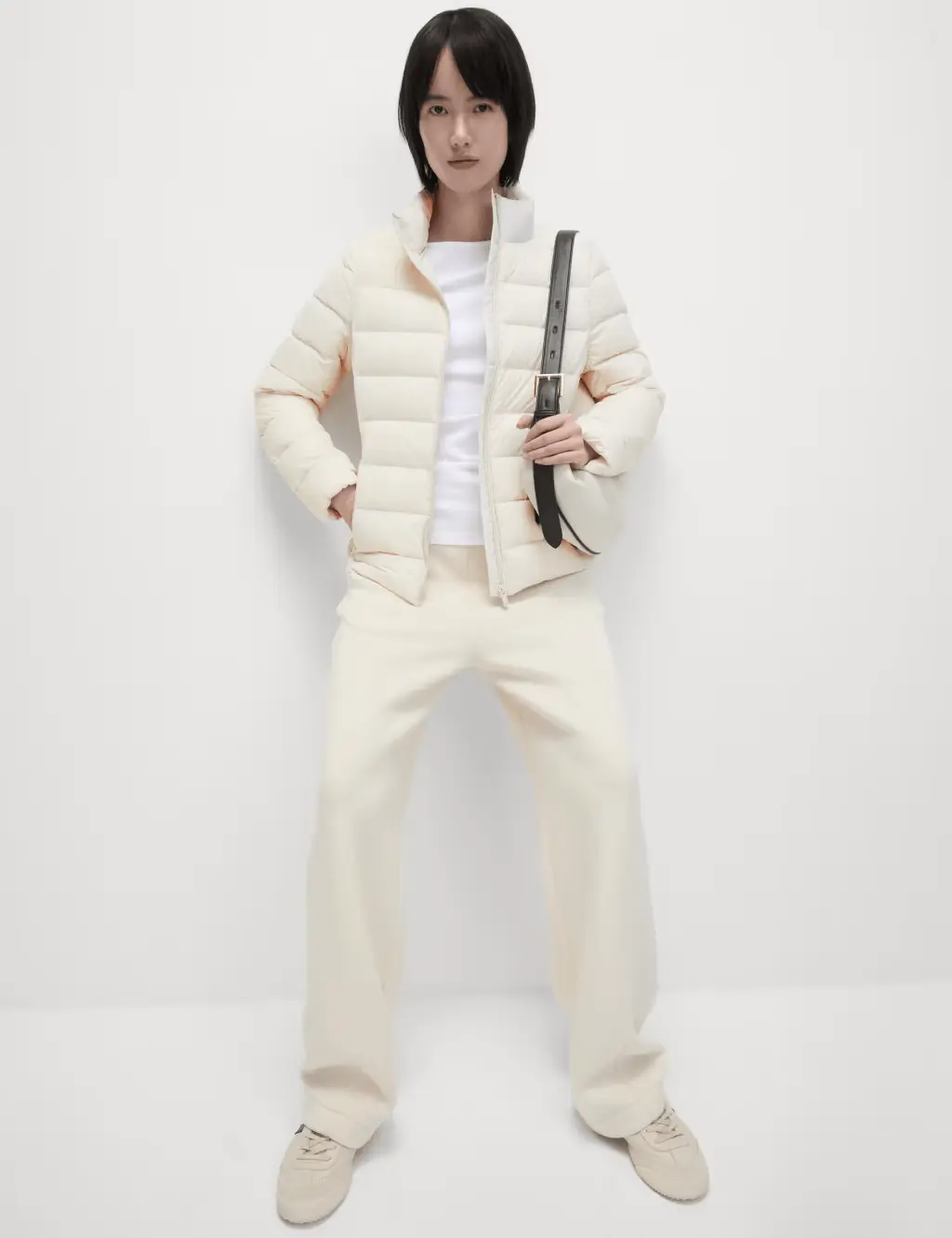 M & S Feather & Down Quilted Packaway Puffer Jacket - Honesty Sales