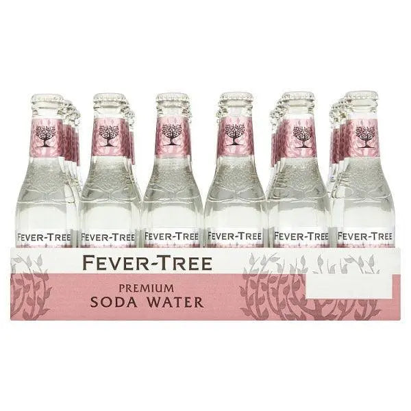 Fever-Tree Premium Soda Water 24 x 200ml - Honesty Sales