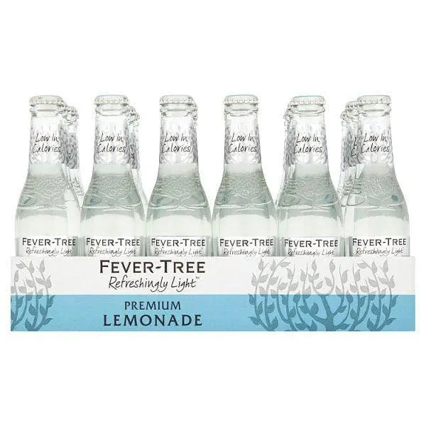 Fever-Tree Refreshingly Light Premium Lemonade 24 x 200ml - Honesty Sales Main image
