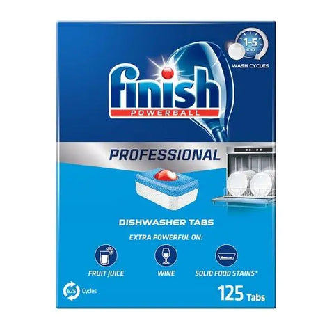 Finish Professional All in One Tabs 125 Original - Honesty Sales U.K