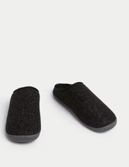 Fleece Lined Mule Slippers with Freshfeet™ - Honesty Sales