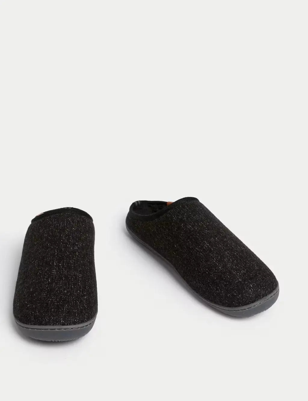 Fleece Lined Mule Slippers with Freshfeet™ Secondary image