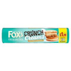 Fox's Salted Caramel Crunch Creams 200g (Case of 12) - Honesty Sales U.K