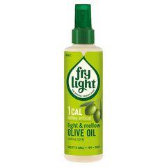 Frylight 1 Cal Light & Mellow Olive Oil Cooking Spray 190ml (Case of 6) - Honesty Sales