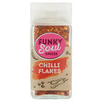 Funky Soul Spices Chilli Flakes 26g (Case of 6)  Honesty Sales U.K
