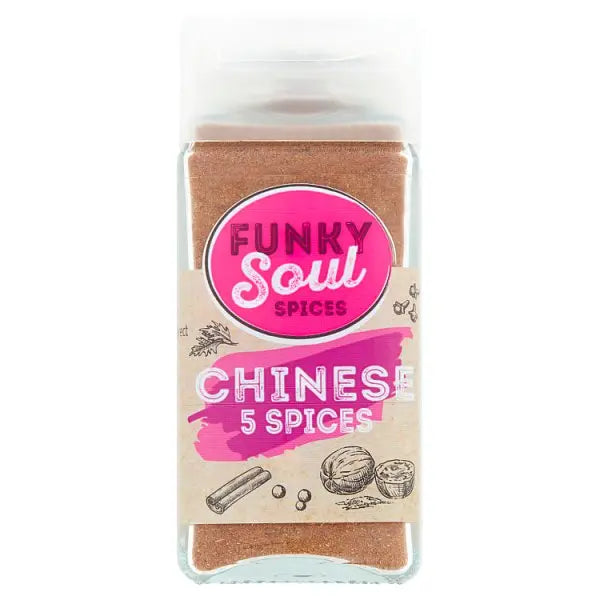 Funky Soul Spices Chinese 5 Spices 39g (Case of 6)  Honesty Sales U.K Main image