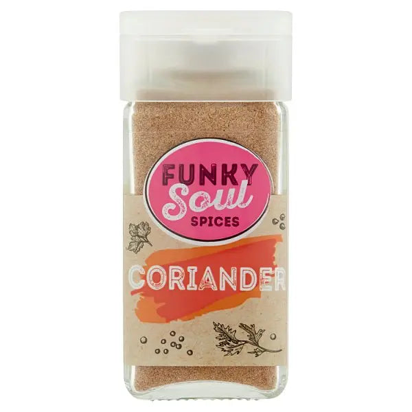 Funky Soul Spices Coriander 32g (Case of 6)  Honesty Sales U.K Main image