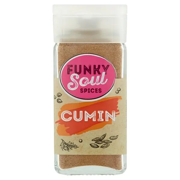 Funky Soul Spices Cumin 35g (Case of 6)  Honesty Sales U.K Main image