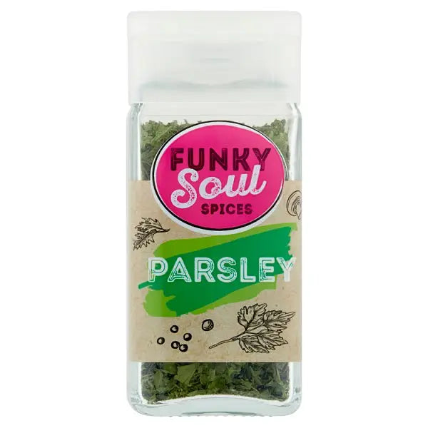 Funky Soul Spices Parsley 9g (Case of 6)  Honesty Sales U.K