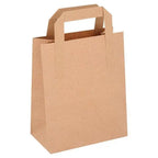 FyNite Medium Block Bottom Take-Away Food Bags-100pcs - Honesty Sales