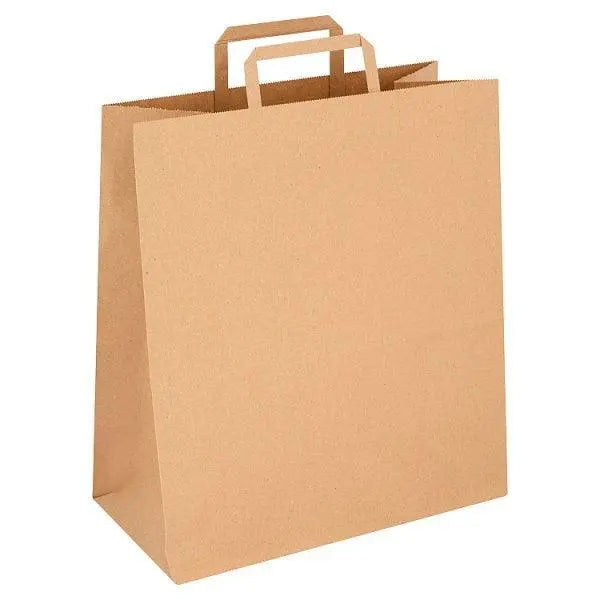 FyNite Medium Block Bottom Take-Away Food Bags-100pcs - Honesty Sales