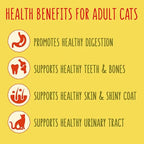 GO-CAT Herring and Tuna Dry Cat Food 340g (Case of 6)  Honesty Sales U.K