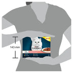 GOURMET Perle Connoisseur's Collection in Gravy Wet Cat Food 12x85g (Case of 4)  Honesty Sales U.K