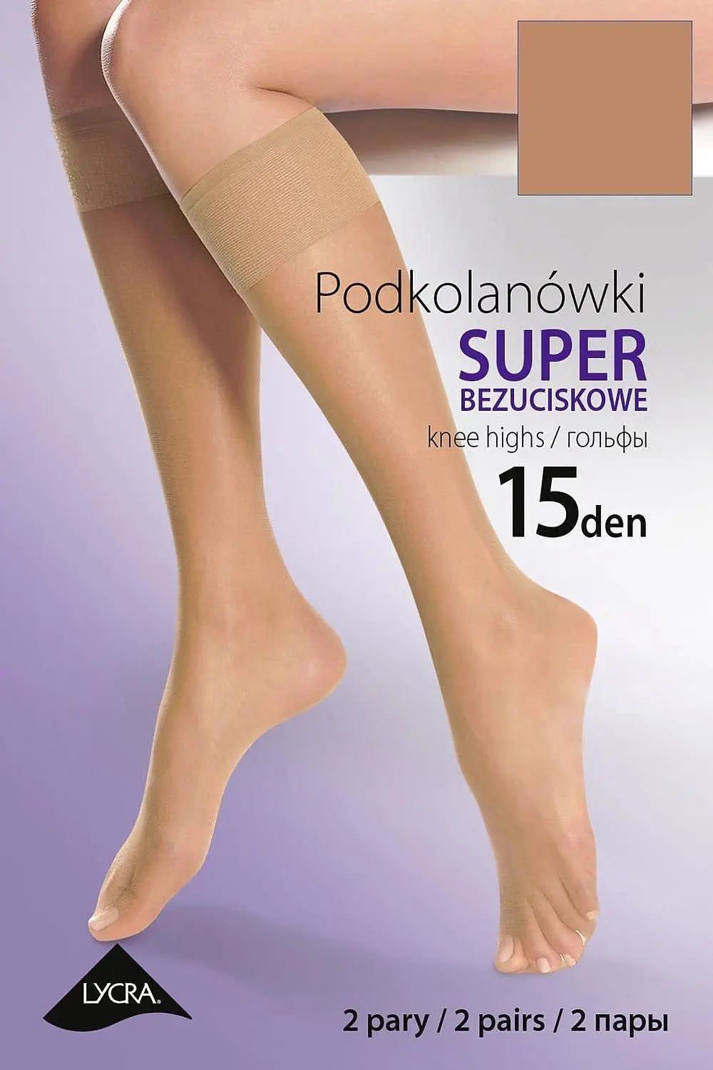 Knee highs socks model 60842 Gabriella - Honesty Sales U.K