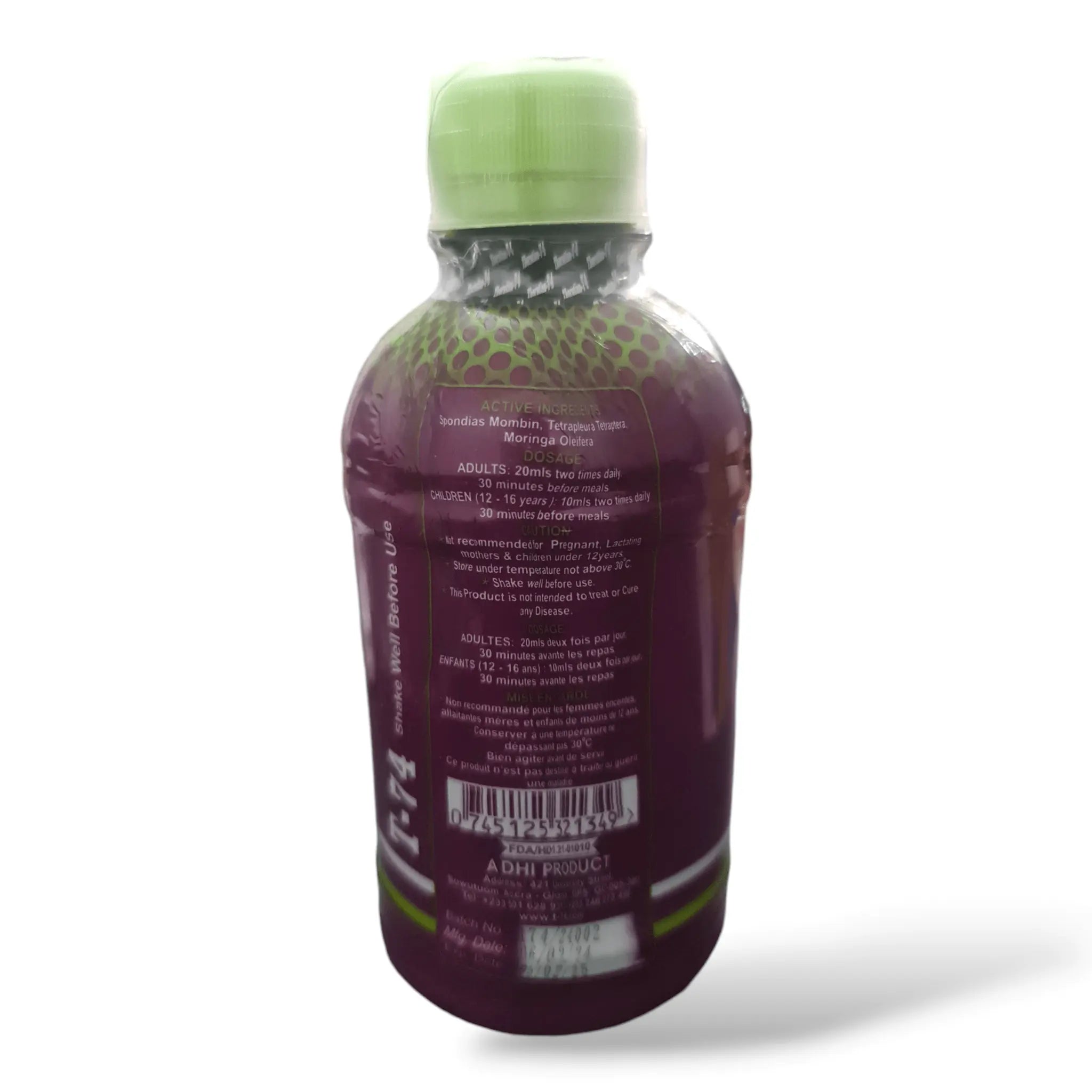 Geobert Herbal Thorntina-74 Mixture Secondary image