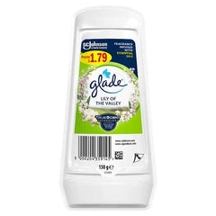 Glade Solid Gel Lily of the Valley Air Freshener 150g (Case of 8) - Honesty Sales