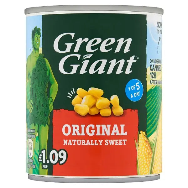 Green Giant Original 198g (Case of 12)  Honesty Sales U.K