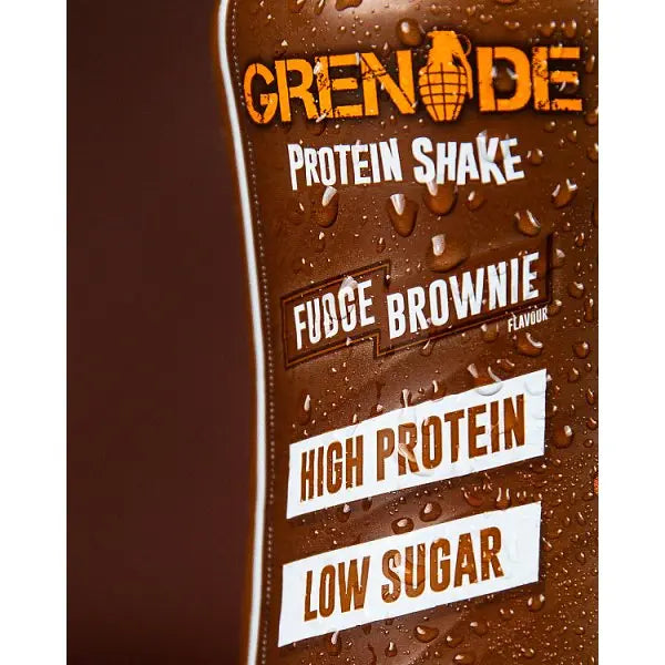 Grenade Fudge Brownie Flavour Protein Shake 330ml (Case of 8) - Honesty Sales