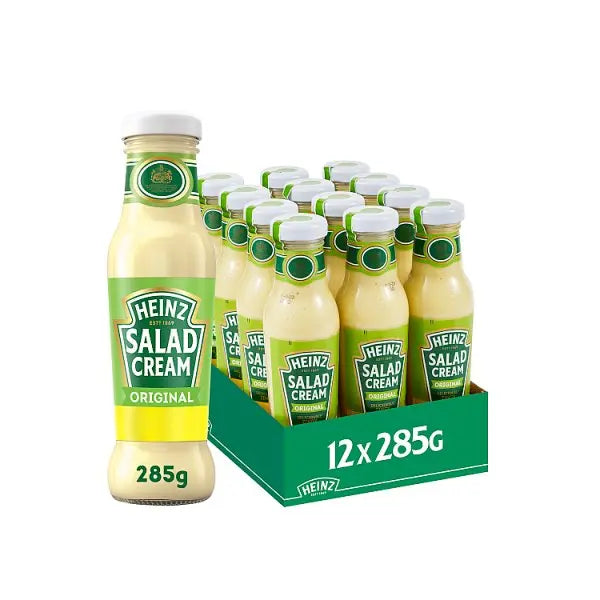 HEINZ Salad Cream Original 285g (Case of 12) - Honesty Sales Main image