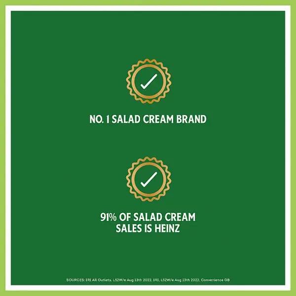 HEINZ Salad Cream Original 285g (Case of 12) - Honesty Sales