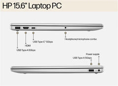 HP Notebook 15-fd0051na Core i3-N305 15.6" 8GB Ram 256GB - A2SA9EA HP