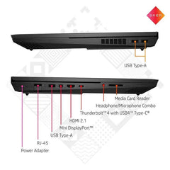 HP Omen Notebook 17-ck1012na Core i7-12700H 17.3" - 6P0X4EA - Honesty Sales U.K