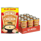 Heinz Cream of Chicken Soup PMP 400g (Case of 12)  Honesty Sales U.K