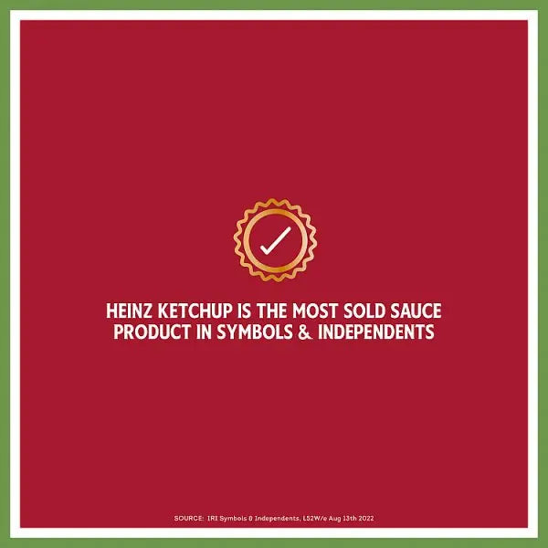 Heinz Tomato Ketchup Sauce PMP 460g (Case of 10) Secondary image