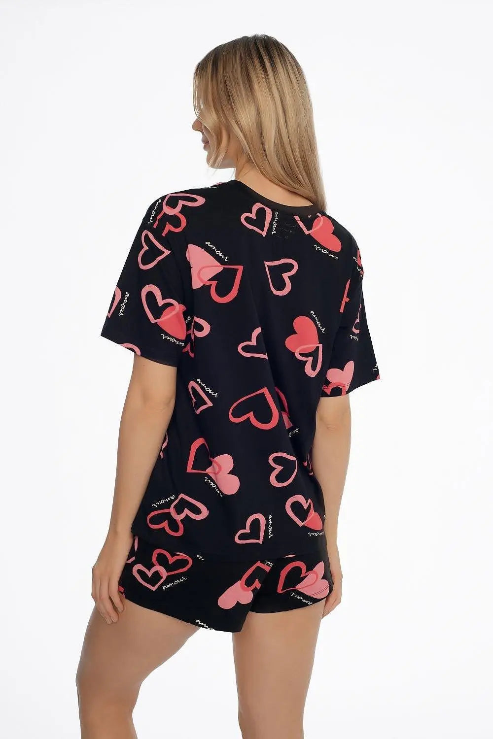 Henderson t-shirt and comfortable shorts womens pajamas Image secondaire du produit