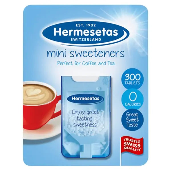 Hermesetas Mini Sweeteners 300 Tablets 3.6g (Case of 12)  Honesty Sales U.K Main image