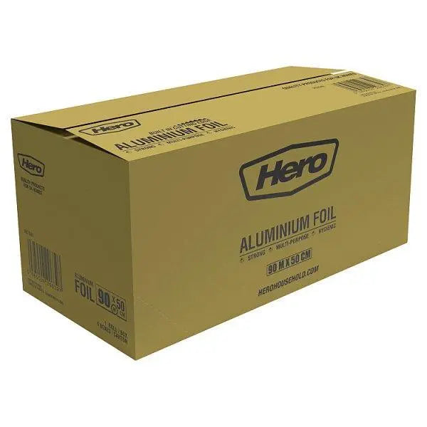 Hero Aluminium Foil 90m x 30cm - Honesty Sales Main image
