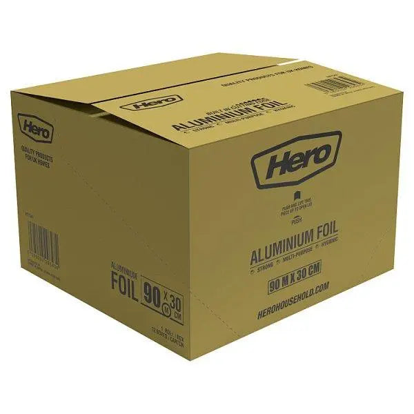 Hero Aluminium Foil 90m x 50cm - Honesty Sales