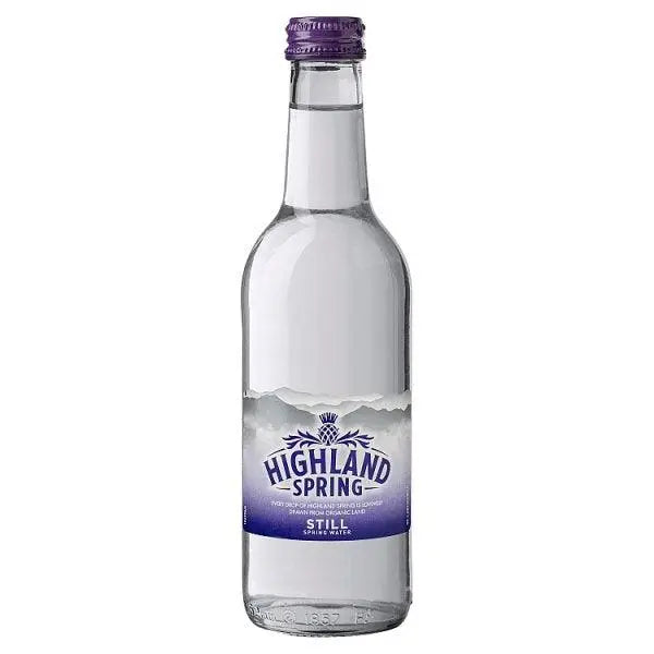 Highland Spring Still Spring Water 330ml (Case of 24) - Honesty Sales
