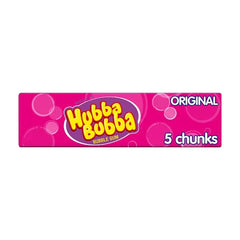 Hubba Bubba Original Bubblegum 5 Chunky Chews (Case of 20) - Honesty Sales U.K